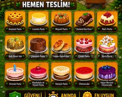 100 Adet Karışık Pasta ANINDA TESLİMAT