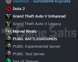 Steam tekliflere açık hesap