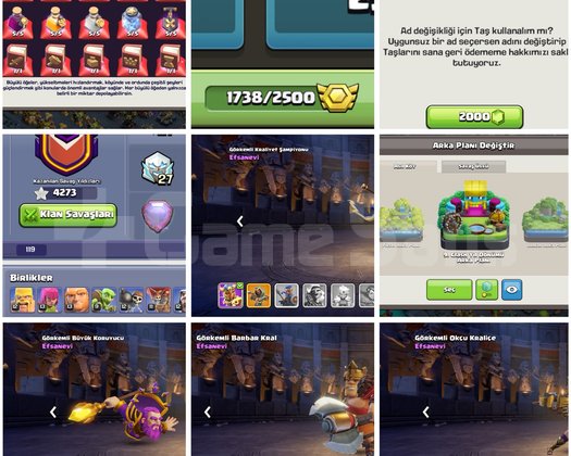 TH18COC | 265 LEVEL | 4273 YILDIZLI| FULL ÖGE