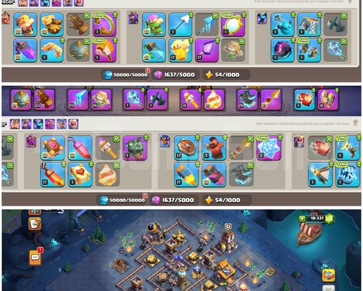 TH18COC | 265 LEVEL | 4273 YILDIZLI| FULL ÖGE