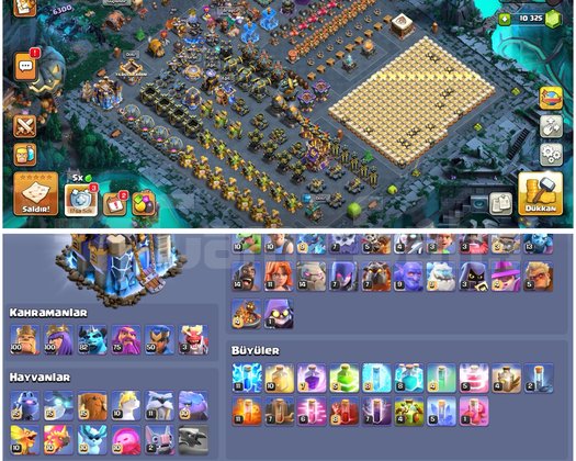 TH18COC | 265 LEVEL | 4273 YILDIZLI| FULL ÖGE