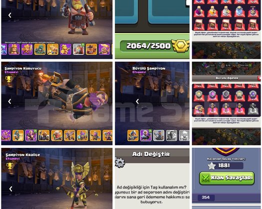 TH17COC |  2064 MADALYA + SAYISIZ BÜYÜLÜ ÖGE