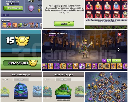 TH18COC | SAYISIZ KOSTÜM ARKAPLAN | KAÇMAZ !!