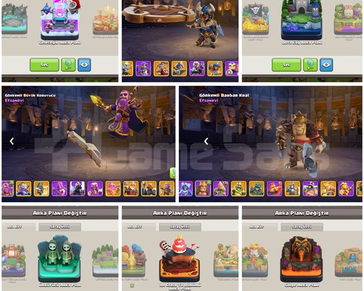TH18COC | SAYISIZ KOSTÜM ARKAPLAN | KAÇMAZ !!