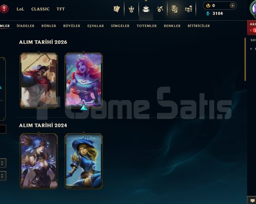 TR PLAT 3 +30 LP GAİN 36 SKIN
