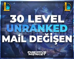 LOL | UNRANKED 30+ LEVEL | BAN YEMEYEN HANDMADE