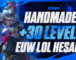 +30 Seviye Handmade EUW Hesap