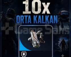 10 x orta kalkan