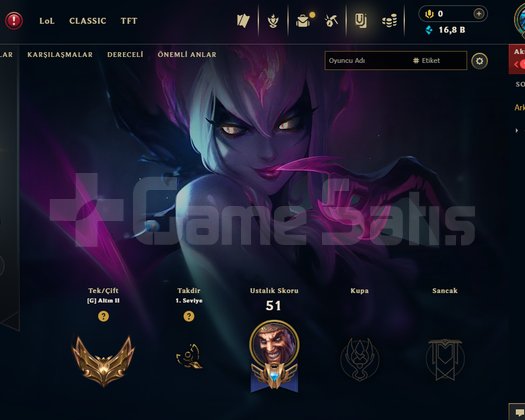 TR GOLD 2 37 SKIN +30LP GAİN