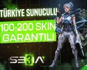 +3 BIÇAKLI TR 100-200 SKİN RANDOM HESAP