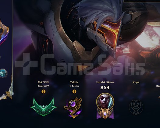 9 YILLIK LOL HESABI ELLE KASILMIŞ