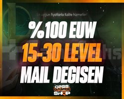 EUW - 15-30 Level Mail Değişen Hesap!