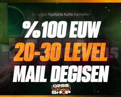 EUW - 20-30 Level Mail Değişen Hesap!