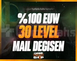 EUW - 30 Level Mail Değişen Hesap!