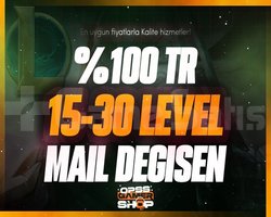 TR - 15-30 Level Mail Değişen Hesap!