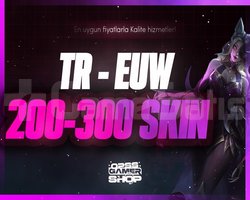 TR/EUW | LoL 200-850 Skin Random Hesap