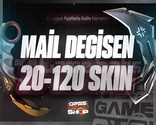 UVIP+ | 20-120 SKİN | MAİL DEĞİŞEN | RANDOM HESAP