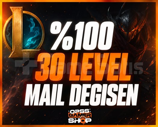 30 Level Unranked Mail Değişen Hesap!