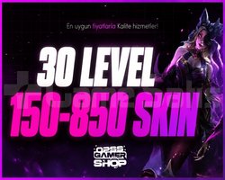 150-850 SKIN + 30 Level | MAİL DEĞİŞEN RANDOM |