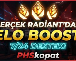 Aktif Radiant Boosterdan Elo Boost Hizmeti