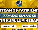 TR+ 5-DOLAR YATIRILMIŞ | TRADE BANSIZ + LİMİT YOK