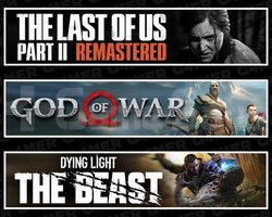 The Last Of Us 2 +God Of War +The Beast