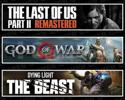 The Last Of Us 2 +God Of War +The Beast
