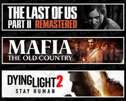 The Last Of Us 2 +Mafia +Dying Light 2