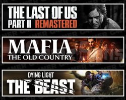 The Last Of Us 2 +Mafia +The Beast