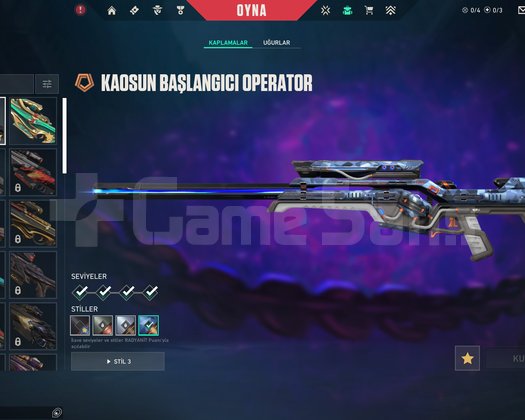 VALORANT SKİN DOLU FULL + FULL HESAP