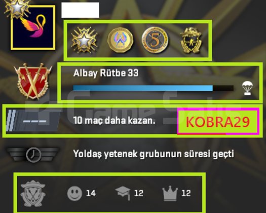 FACEİT+4 MADALYA 134 WİN 435 SAAT SEÇKİN