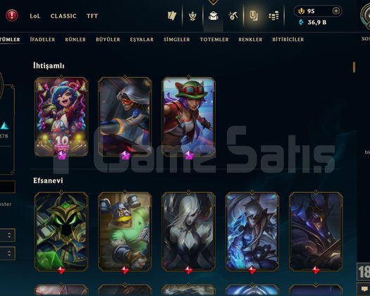 418 LVL + 424 KOSTÜM + 172 HERO + TEL + MAİL!