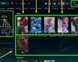 418 LVL + 424 KOSTÜM + 172 HERO + TEL + MAİL!