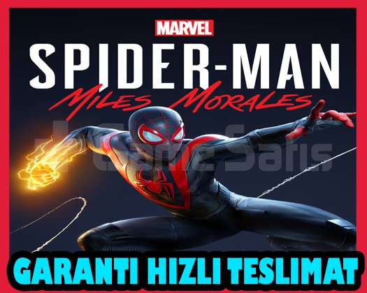 Marvels SpiderMan Miles Morales +OTO GUARD+GARANTİ