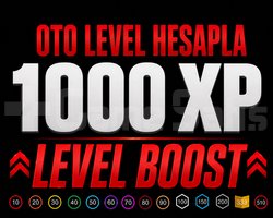 /// STEAM LEVEL BOOST /// 1000 XP + HIZLI TESLİMAT