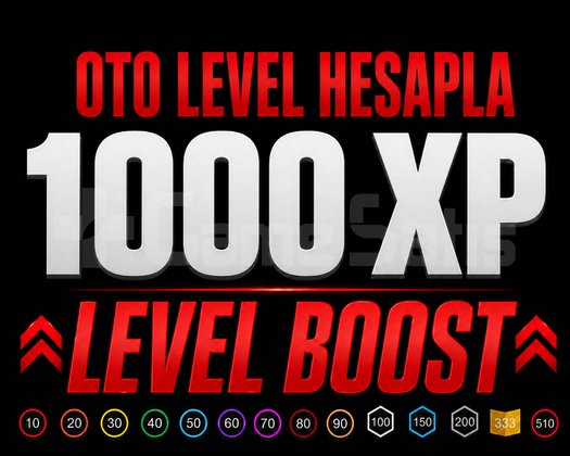 /// STEAM LEVEL BOOST /// 1000 XP + HIZLI TESLİMAT