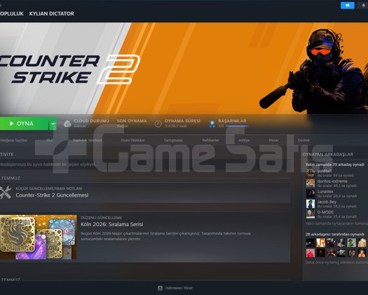 8 YILLIK EMEK STEAM HESABI!