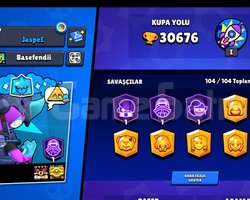 Braw Stars + Hayday + Clash of clans hesabı