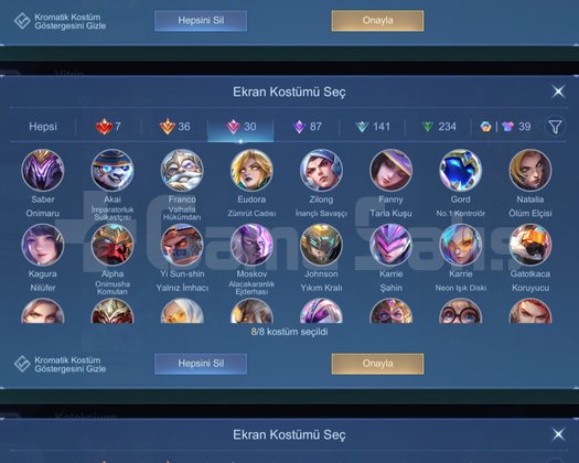 Küresel Koleksiyoner | 7 Legend