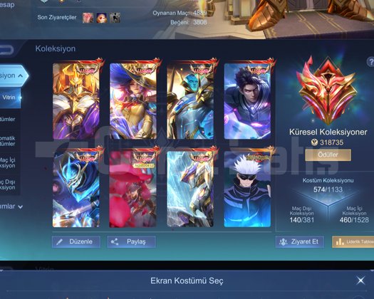 Küresel Koleksiyoner | 7 Legend