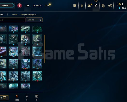 EUW HİGH MMR 64 WR MASTER HESAP