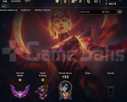 EUW HİGH MMR 64 WR MASTER HESAP