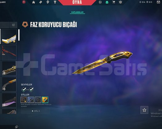 FAZ KORUYUCU VANDAL BIÇ DOLU ACC!!