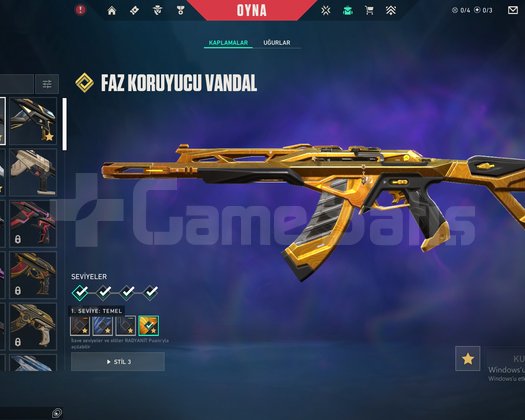 FAZ KORUYUCU VANDAL BIÇ DOLU ACC!!