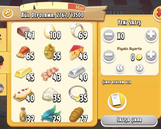 13.500 Ağıl 3.200 Ambarlı Efsane Hesap!