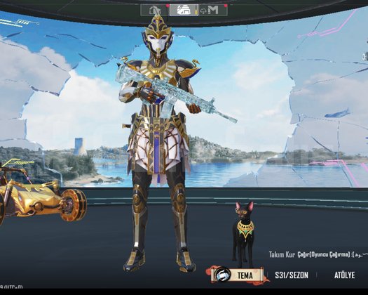 FİRAVUN 4 LVL 2 TANE M4 VAR BUZ MAX ALEVLİ 5 LVL