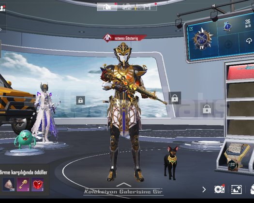 FİRAVUN 4 LVL 2 TANE M4 VAR BUZ MAX ALEVLİ 5 LVL