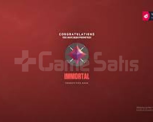 Bütün renkler dahil Immortal elosuna boost