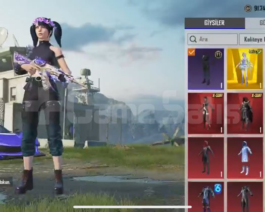 PUBG MOBİLE KEYİFLE OYNAYACAĞINIZ BİR HESAP