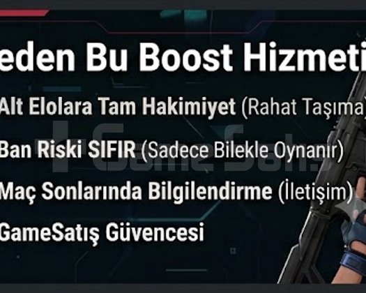AYNI GÜN TESLİM | VALORANT UYGUN FİYATLI BOOST